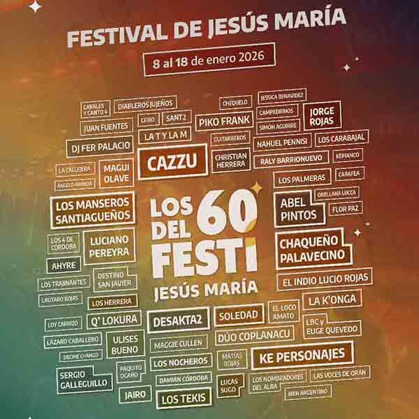 Flyer de Festival Jesús María