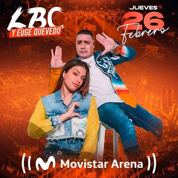 Flyer de Eugenia Quevedo, LBC