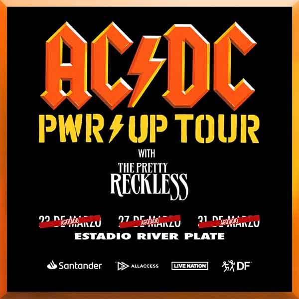 Flyer de AC/DC