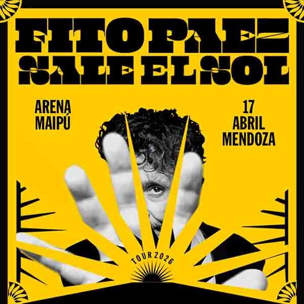 Flyer de Fito Paez