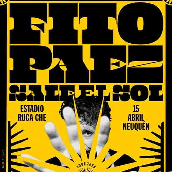 Flyer de Fito Paez