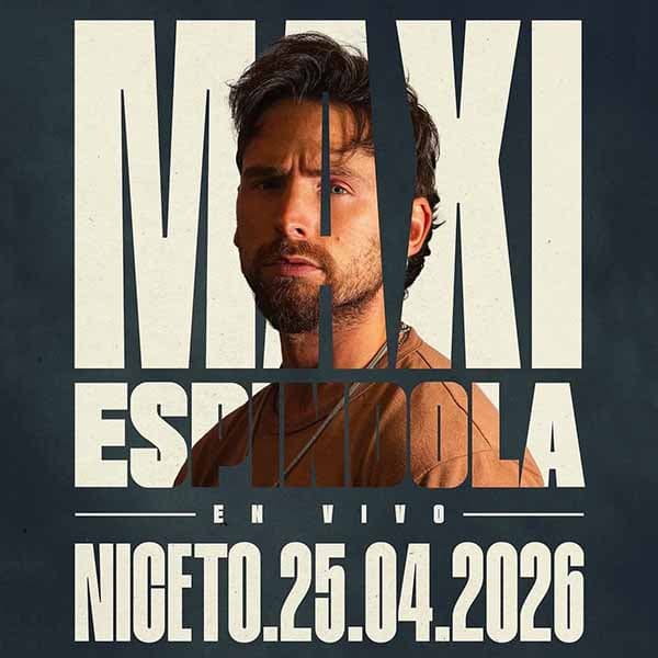 Flyer de Maxi Espindola