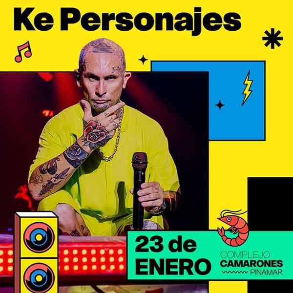 Flyer de Ke Personajes