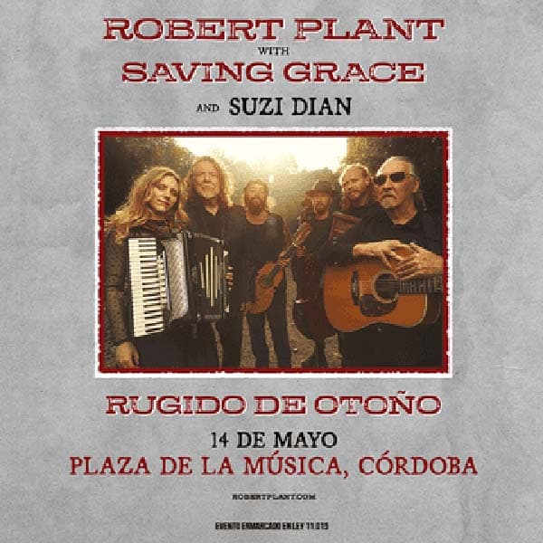 Flyer de Robert Plant