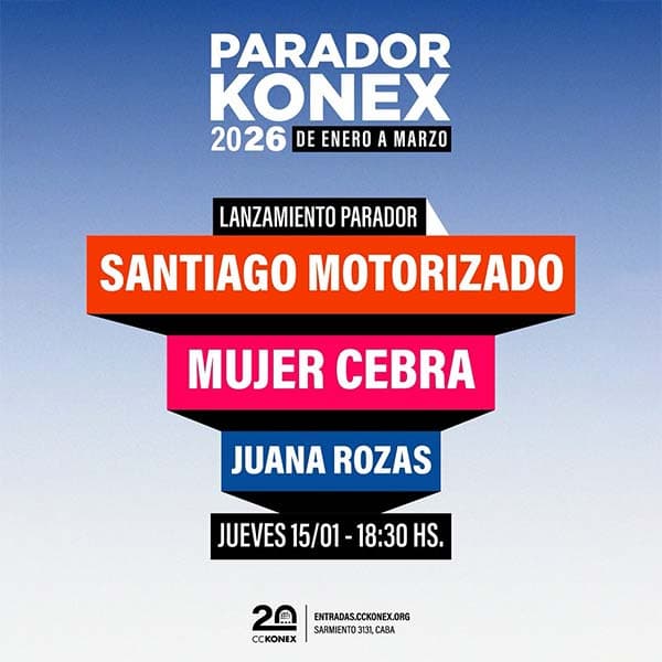 Flyer de Santiago Motorizado, Juana Rozas, Mujer Cebra