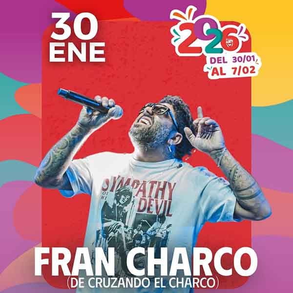 Flyer de Fiesta Nacional Carnaval de la Amistad