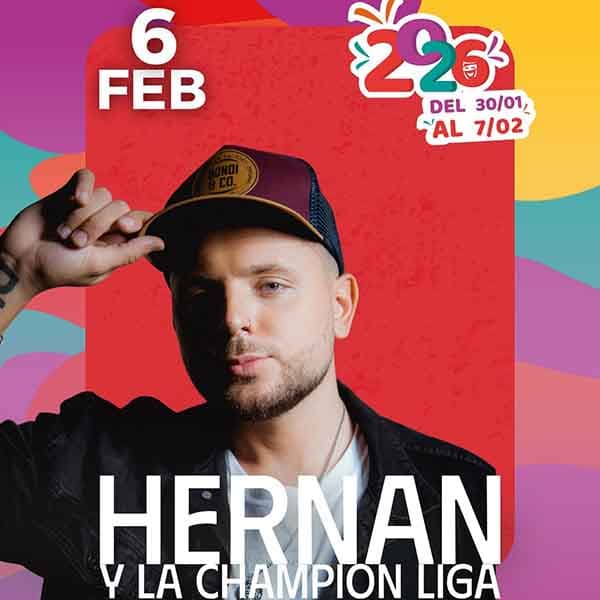 Flyer de Fiesta Nacional Carnaval de la Amistad