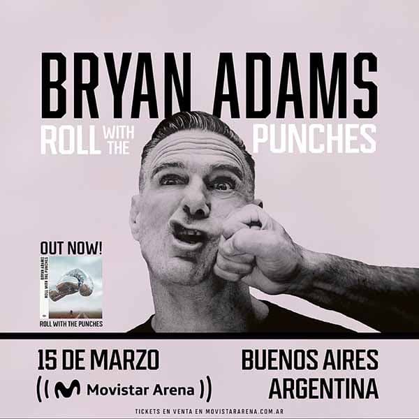 Flyer de Bryan Adams