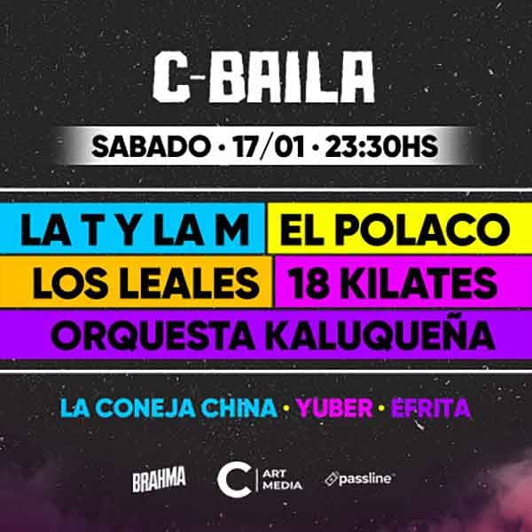 Flyer de C-Baila
