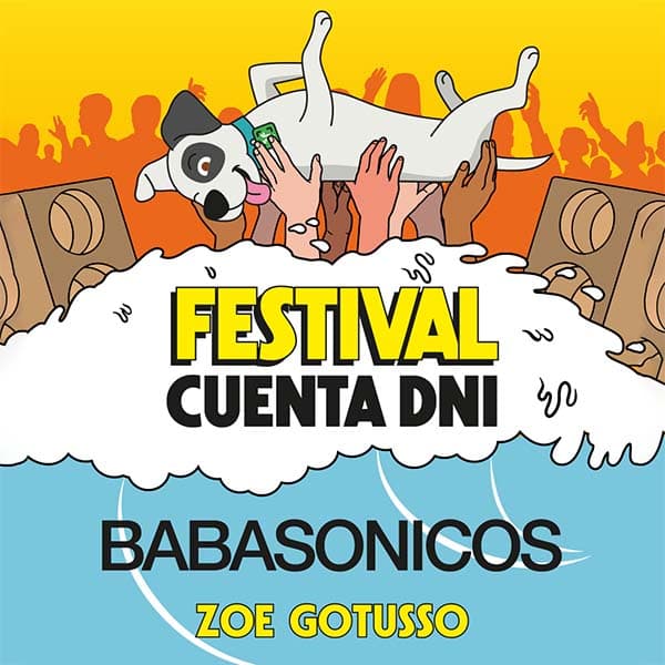 Flyer de Zoe Gotusso, Babasónicos