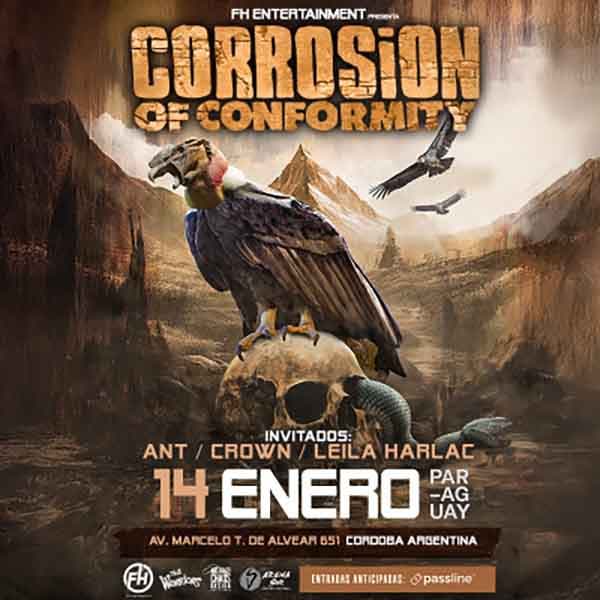 Flyer de Corrosion Of Conformity
