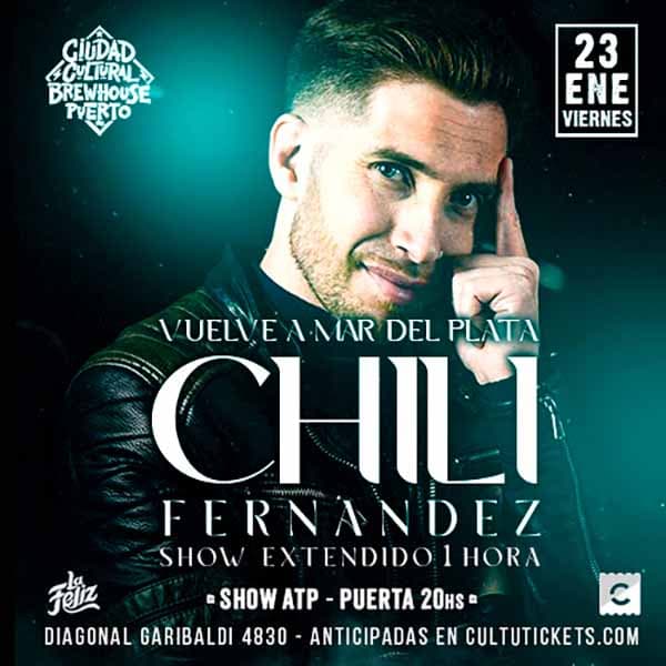 Flyer de Chili Fernandez