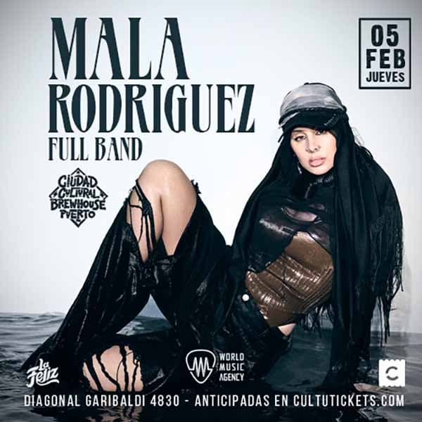 Flyer de Mala Rodríguez