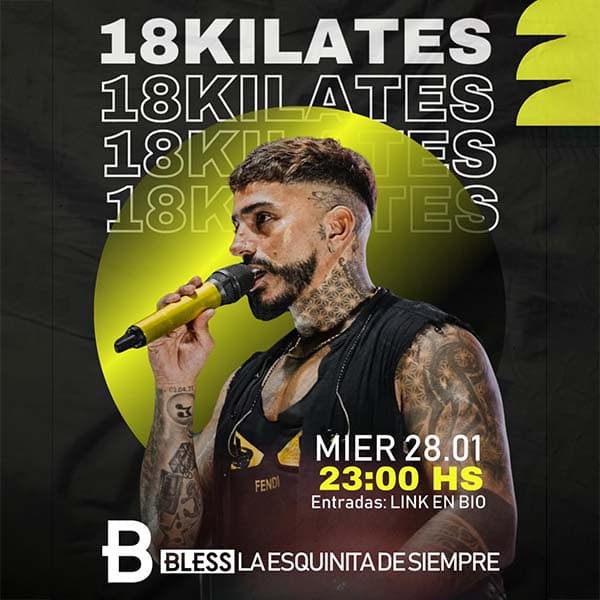 Flyer de 18 Kilates