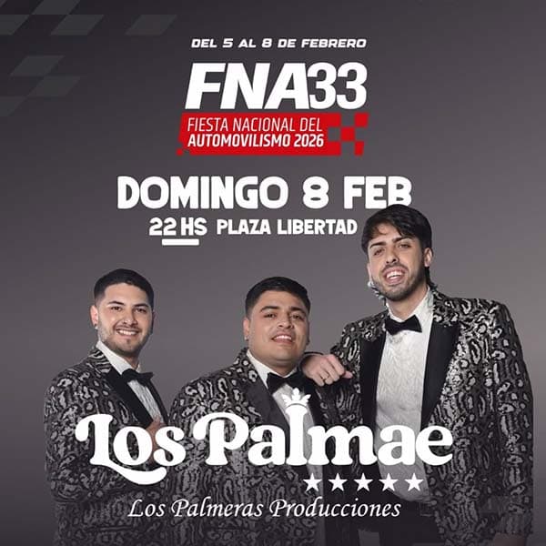 Flyer de Fiesta Nacional del Automovilismo