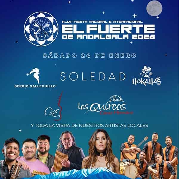 Flyer de El Fuerte de Andalgalá