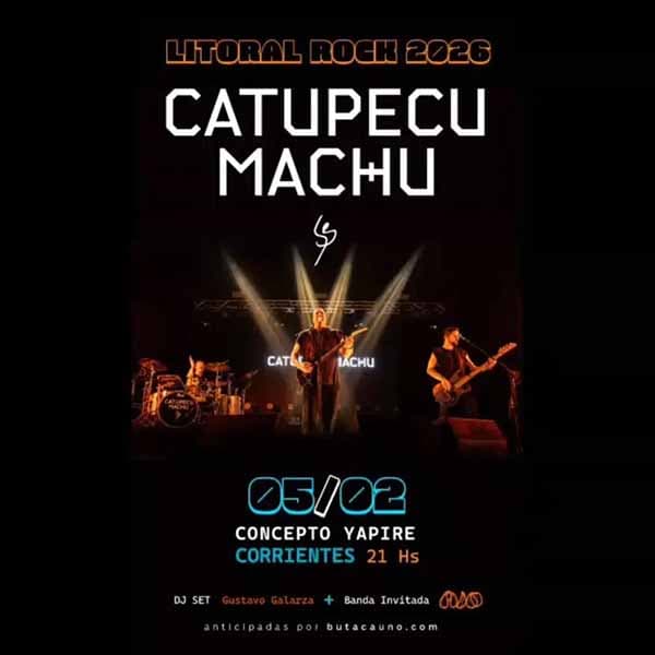 Flyer de Catupecu Machu