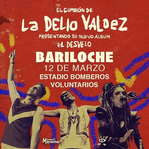Flyer de La Delio Valdez