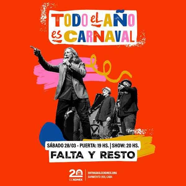 Flyer de Falta y Resto