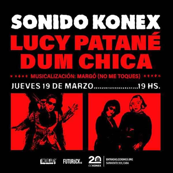 Flyer de Lucy Patané, Dum Chica