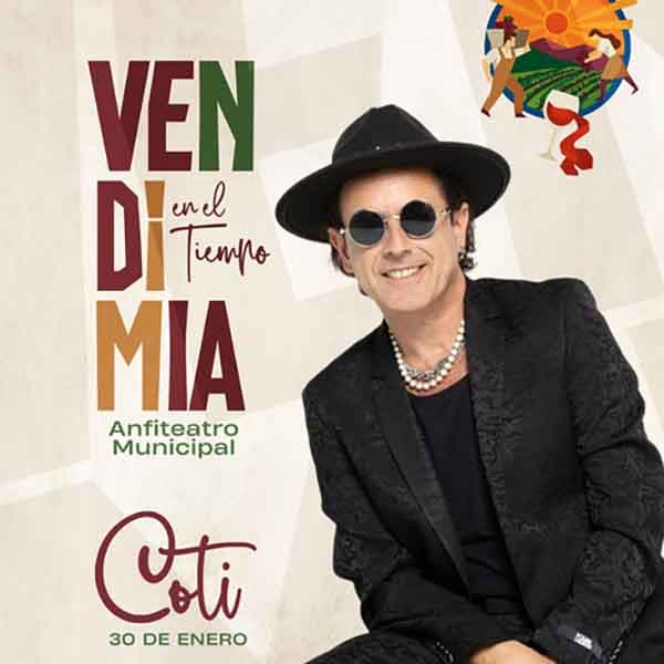 Flyer de Fiesta Departamental de la Vendimia
