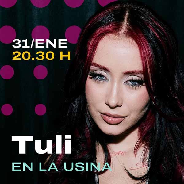 Flyer de Tuli Acosta