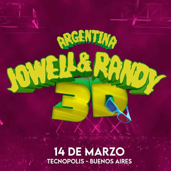 Flyer de Jowell & Randy