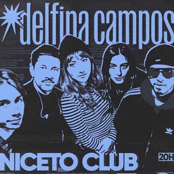Flyer de Delfina Campos