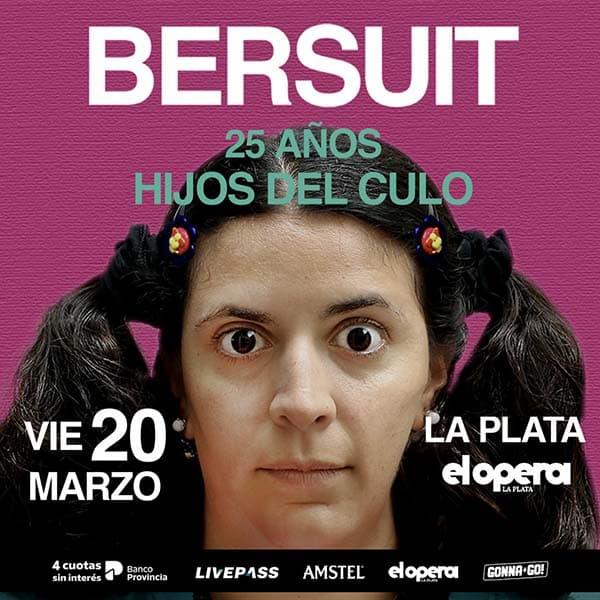 Flyer de Bersuit Vergarabat