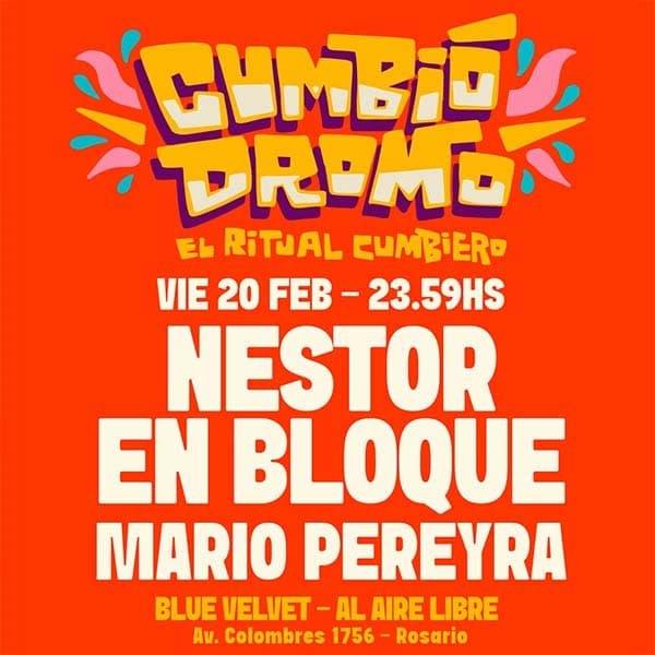 Flyer de Néstor En Bloque, Mario Pereyra