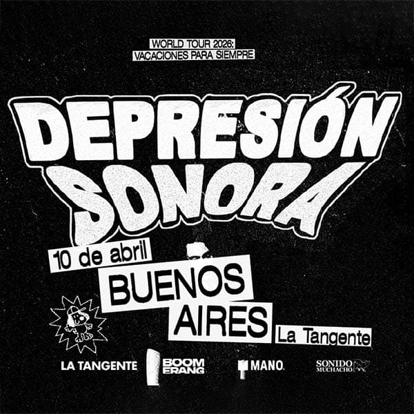 Flyer de Depresión Sonora