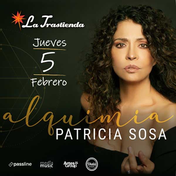 Flyer de Patricia Sosa