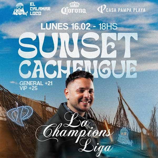 Flyer de La Champions Liga