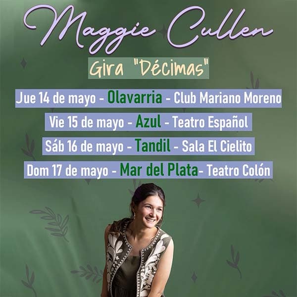 Flyer de Maggie Cullen