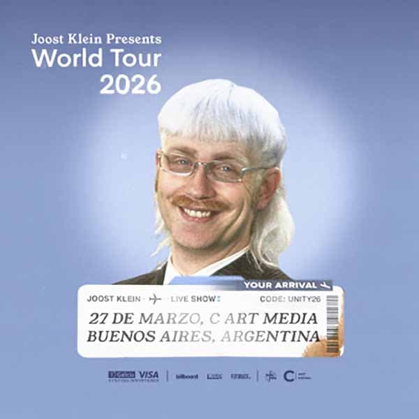 Flyer de Joost Klein