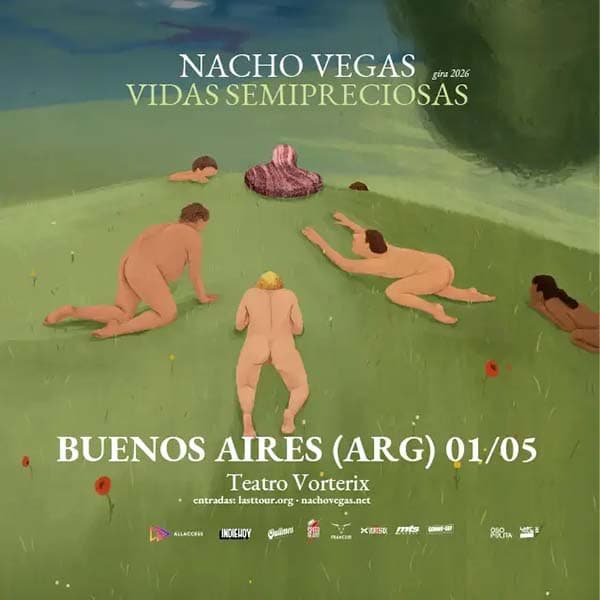 Flyer de Nacho Vegas