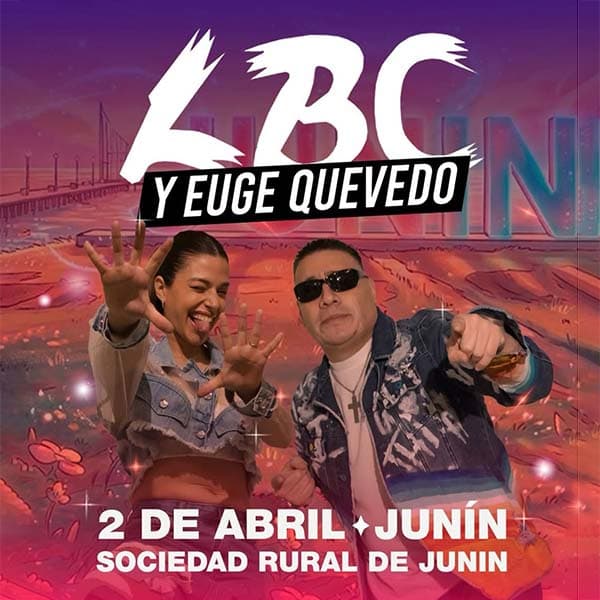 Flyer de Eugenia Quevedo, LBC