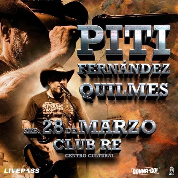 Flyer de Piti Fernández