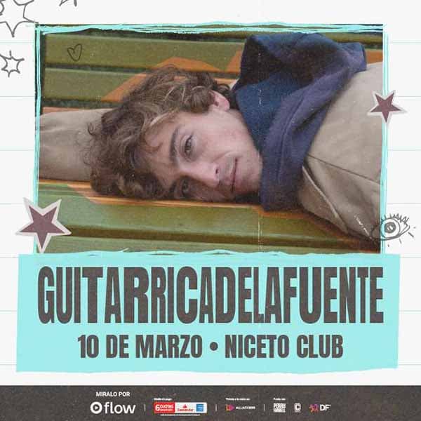 Flyer de Guitarricadelafuente