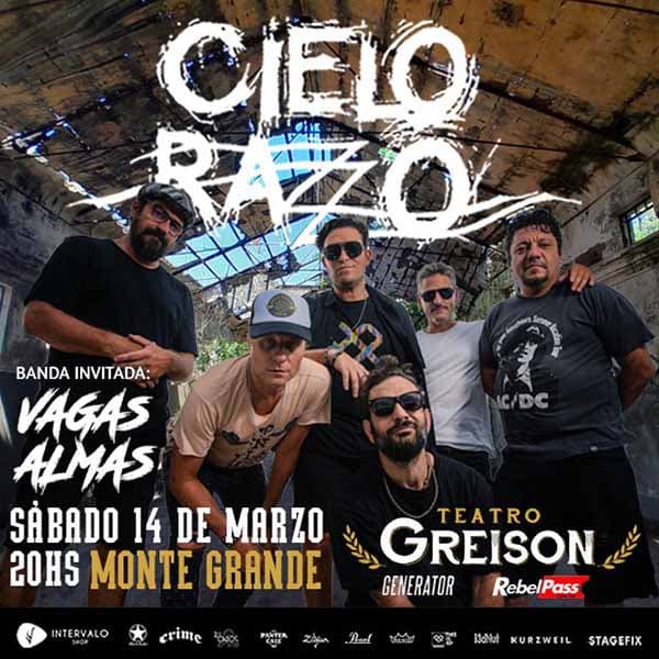 Flyer de Cielo Razzo