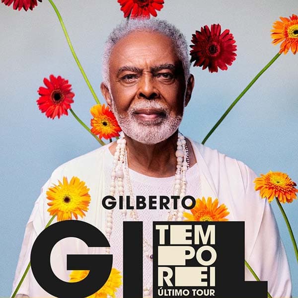Flyer de Gilberto Gil