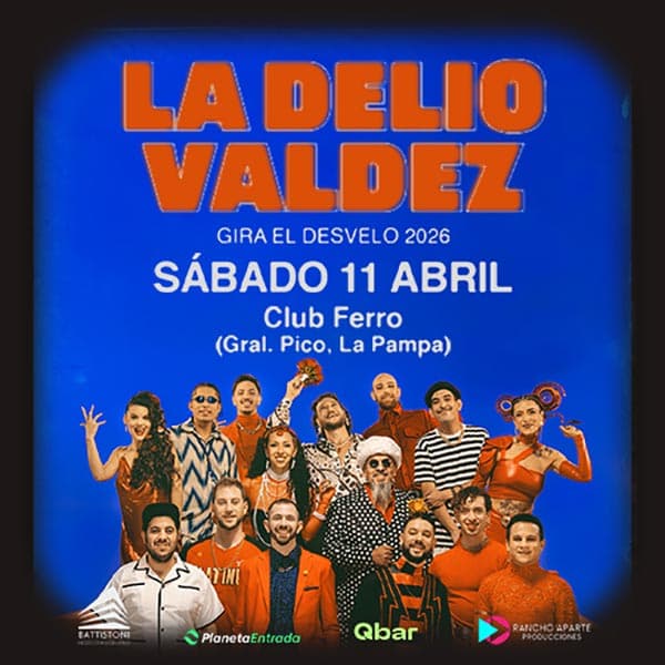Flyer de La Delio Valdez