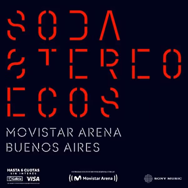Flyer de Soda Stereo