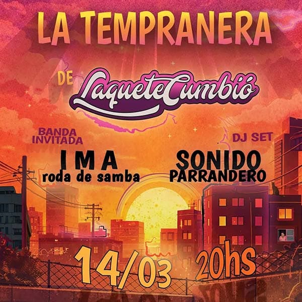 Flyer de Laquetecumbió