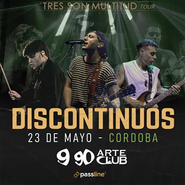 Flyer de Discontinuos