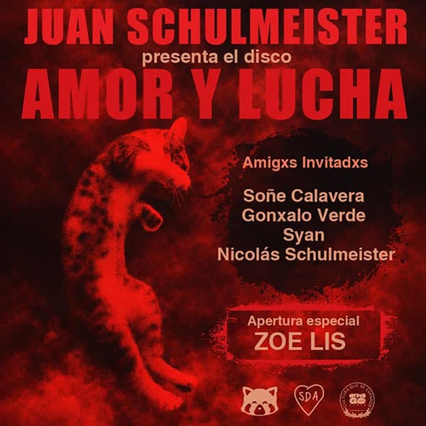 Flyer de Juan Schulmeister