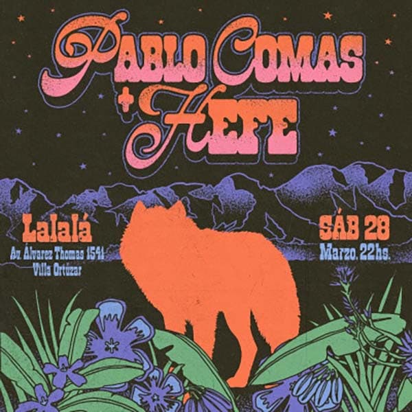 Flyer de Pablo Comas, Hefe