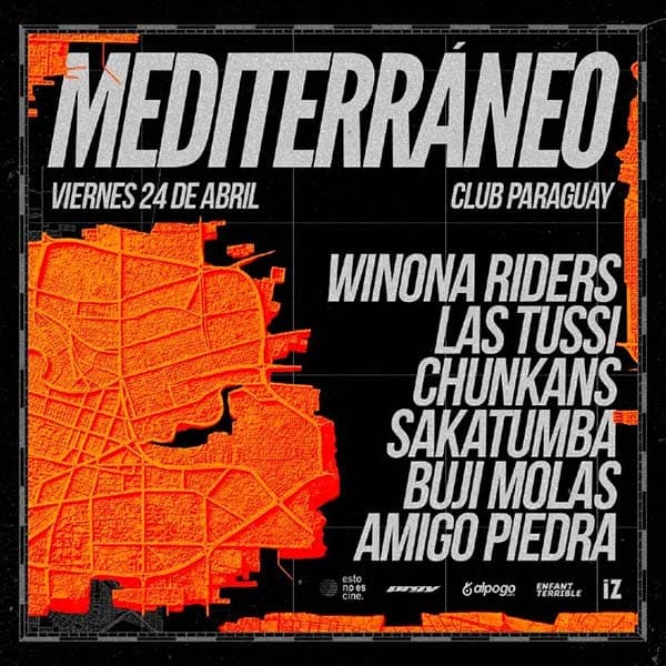 Flyer de Festival Mediterráneo
