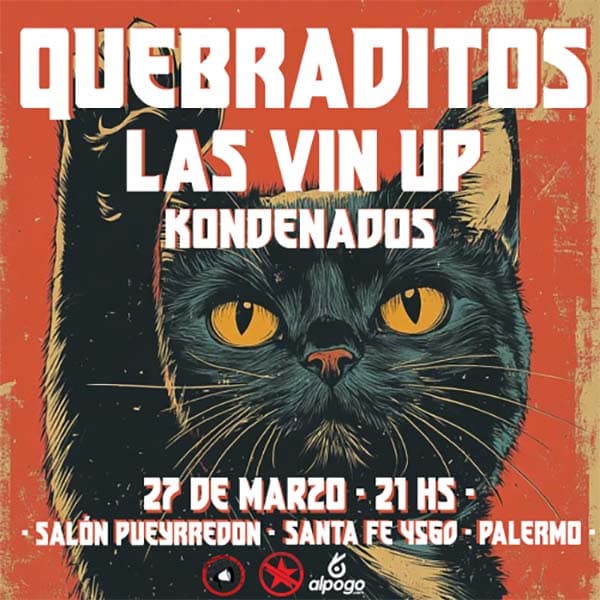 Flyer de Quebraditos