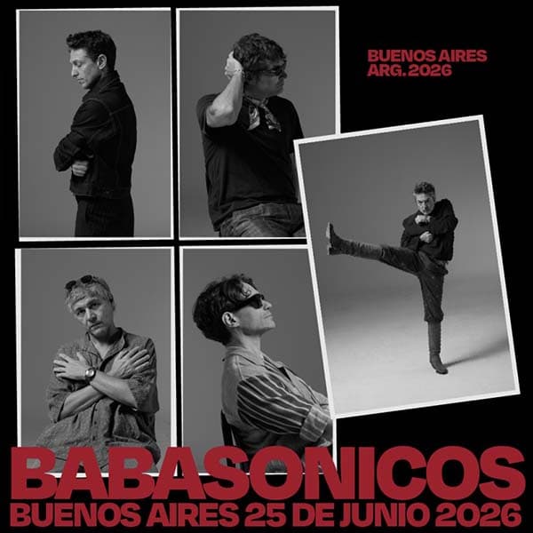 Flyer de Babasónicos